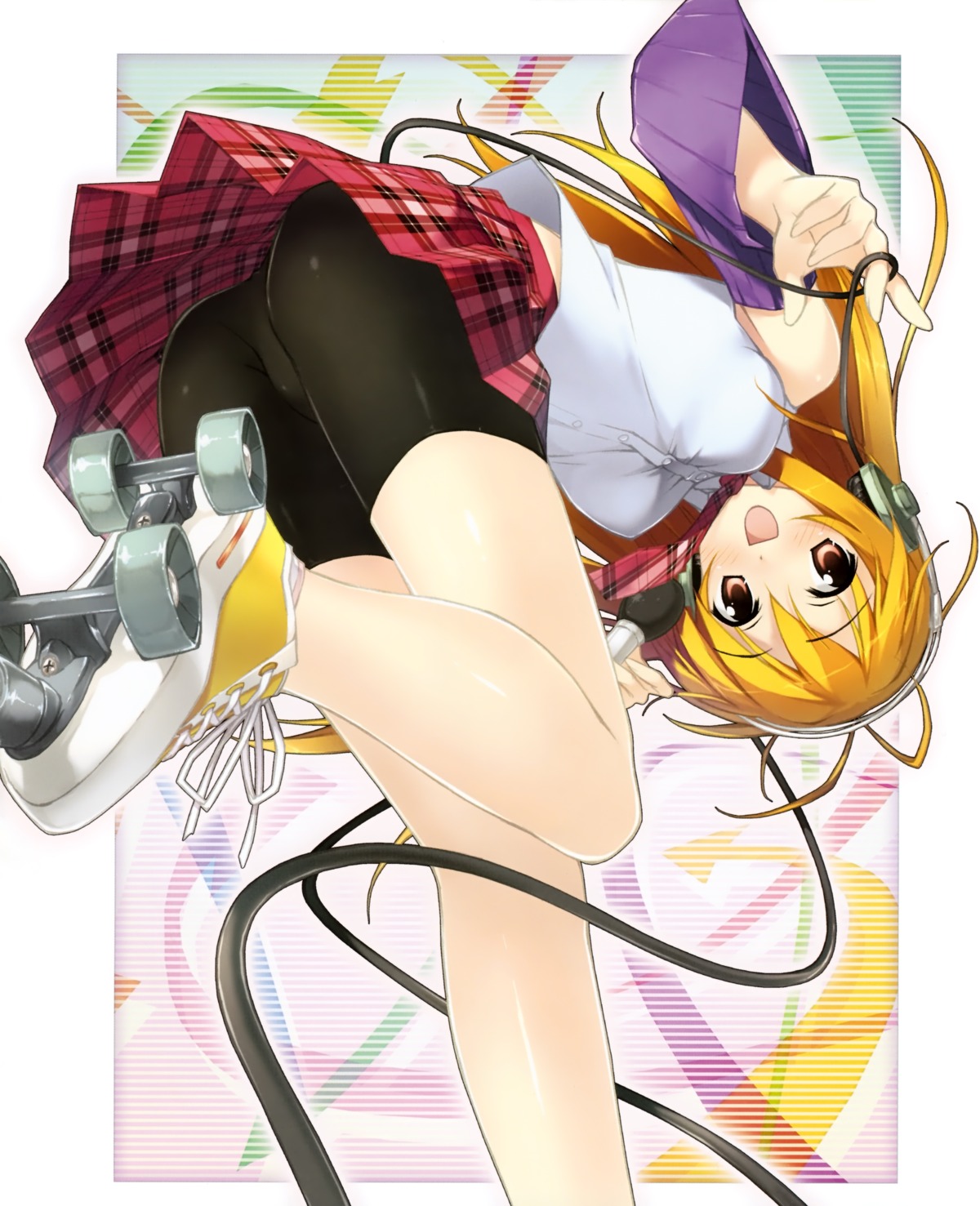 5 Nenme No Houkago Kantoku Ass Bike Shorts Headphones 121057 Yande Re